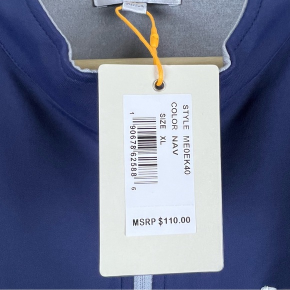 Peter Millar Crown Sport 1/4 Zip Golf Pullover XL - Picture 5 of 6